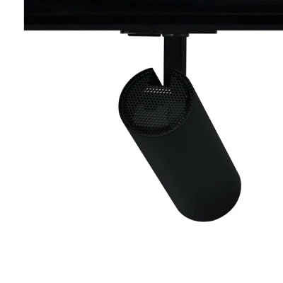 Φωτιστικό LED σποτ ράγας 2 καλωδίων 10W 4000K ενδιάμεσο φως 1050lm 36° με διάσταση Φ55x153mm σε αμμώδες μαύρο χρώμα Φωτιστικό LED σποτ ράγας 2 καλωδίων 10W 4000K ενδιάμεσο φως 1050lm 36° με διάσταση Φ55x153mm σε αμμώδες μαύρο χρώμα