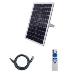 Ηλιακός προβολέας SOLAR SMD LED FLOOD LIGHT 300W 6000K με ψυχρό λευκό φως IP66 120°