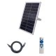 Ηλιακός προβολέας SOLAR SMD LED FLOOD LIGHT 300W 6000K με ψυχρό λευκό φως IP66 120°