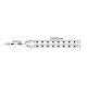 USB TV LED SMD STRIP KIT με RGB χρώμα φωτός 2X50CM 2X2.4W IP65 με ενσύρματο controller 