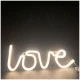 Διακοσμητικό φωτιστικό LED NEON Love 2.4W με λειτουργία μπαταρίας ή μέσω USB σε θερμό χρώμα φωτός κατάλληλο για εσωτερικό χώρο IP20 Διακοσμητικό φωτιστικό LED NEON Love 2.4W με λειτουργία μπαταρίας ή μέσω USB σε θερμό χρώμα φωτός κατάλληλο για εσωτερικό χώρο IP20