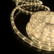 Φωτοσωλήνας LED δικάναλος σε θερμό φως 36LED/m 4,45 W/m 230V AC στεγανός IP44