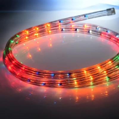 Φωτοσωλήνας LED πολύχρωμος δικάναλος & 36LED/m δυνατότητα κοπής ανά 2m στεγανός IP44 Φωτοσωλήνας LED πολύχρωμος δικάναλος & 36LED/m δυνατότητα κοπής ανά 2m στεγανός IP44