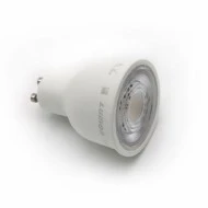 Λάμπα LED GU10 10W με ενδιάμεσο λευκό φως 4000k και δέσμη 38° 1000Lm ντιμαριζόμενη 
