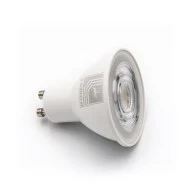 Λάμπα LED GU10 8W 230V με θερμό φως 3000Κ δέσμης 38° 800lm και σώμα αλουμινίου με πλαστική επικάλυψη