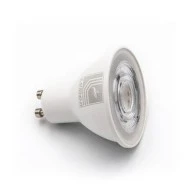 Λάμπα LED GU10 8W 230V Φ50 με ενδιάμεσο λευκό φως 4000Κ και στενή δέσμη φωτός 38° 