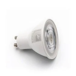Λάμπα LED GU10 8W 230V Φ50 με ενδιάμεσο λευκό φως 4000Κ και στενή δέσμη φωτός 38° 
