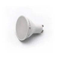 Λάμπα led GU10 ισχύος 10W 230V Ø50mm 6200k ψυχρό φως δέσμης 105° 1000lm με διάφανο κάλυμμα