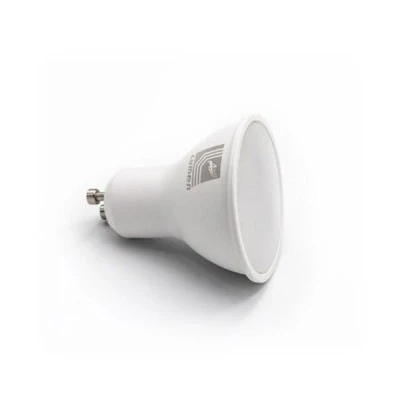 Λάμπα LED GU10 5W 230V με ψυχρό χρώμα φωτός 6200Κ 500lm & δέσμη 105° με ματ κάλυμμα Λάμπα LED GU10 5W 230V με ψυχρό χρώμα φωτός 6200Κ 500lm & δέσμη 105° με ματ κάλυμμα