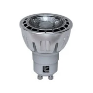 Λάμπα LED ισχύος GU10 4W 230V με 7LED δέσμης 25° 6200k ψυχρό λευκό χρώμα φωτός 260lm