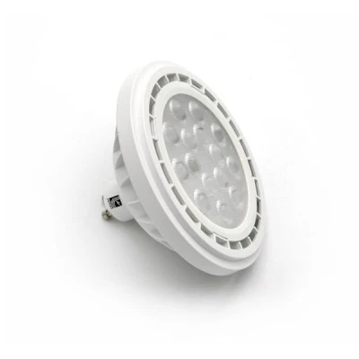 Λάμπα LED AR111 GU10 15W με θερμό λευκό φως ντιμαριζόμενη 230V 15led chip 2835SMD  δέσμης 24°