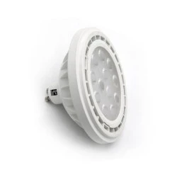 Λάμπα LED AR111 GU10 12W με ενδιάμεσο λευκό φως ντιμαριζόμενη 230V 12led chip 2835SMD και δέσμη 24°
