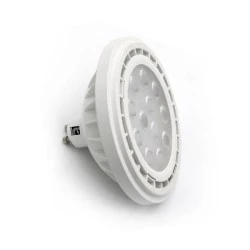 Λάμπα LED AR111 GU10 12W με θερμό λευκό φως ντιμαριζόμενη 230V 12led chip 2835SMD και δέσμη 36°