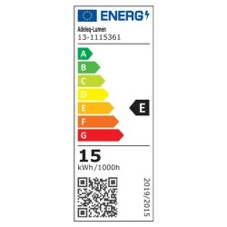 Λάμπα Led τύπου AR111 GU10 15W 12VAC/DC ενδιάμεσο  χρώμα φωτός 4000k 1200lm δέσμης 36°