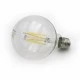 Λάμπα LED filament COG GLOBE Φ95 ντουί Ε27 12W 230V ενδιάμεσο λευκό φως 4000k δέσμη 330° και διάφανο κάλυμμα