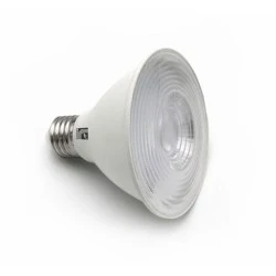 Λάμπα LED PAR30 PC με ντουί E27 12W ενδιάμεσο λευκό φως 4000k 230V 38° ντιμαριζόμενη