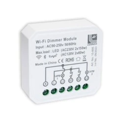 Διακόπτης και dimmer SMART WiFi TUYA 2x0,7A 230V