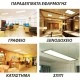 Φωτιστικό ψευδοροφής LED PANEL SLIM 30x120 48W με ενδιάμεσο χρώμα φωτός 4000K με δυνατότητα χωνευτής ή κρεμαστής τοποθέτησης