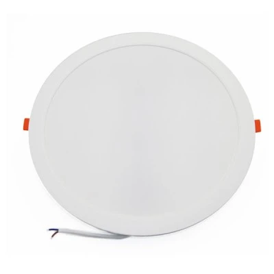 LED φωτιστικό στρογγυλό χωνευτό ψευδοροφής  24W με ψυχρό χρώμα φωτός 6200K 2400lm 120°