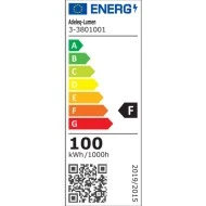 Προβολέας LED-SMD 100W 230V 4000K με ενδιάμεσο χρώμα φωτός 9000lm IP65 σε λευκό χρώμα