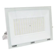 Προβολέας LED SMD 150W 230V με ψυχρό χρώμα φωτός 6200K 15000lm IP65 σε λευκό χρώμα