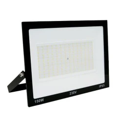 Προβολέας LED SMD 150W 230V με θερμό χρώμα φωτός 3000K 15000lm IP65 σε μαύρο χρώμα Προβολέας LED SMD 150W 230V με θερμό χρώμα φωτός 3000K 15000lm IP65 σε μαύρο χρώμα