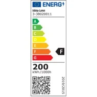 Προβολέας LED SMD 200W 230V με ενδια΄μεσο χρώμα φωτός 4000K 18000lm IP65 σε μαύρο χρώμα