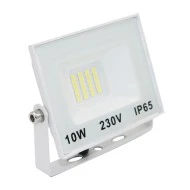 Προβολέας LED SMD 10W 230V με ψυχρό χρώμα φωτός 6200K 900lm IP65 σε λευκό χρώμα 