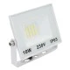 Προβολέας LED SMD 10W 230V με ενδιάμεσο χρώμα φωτός 4000K 900lm  IP65 σε λευκό χρώμα
