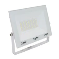 Προβολέας LED-SMD 30W 230Vμε ενδιάμεσο χρώμα φωτός 4000K IP65 σε λευκό χρώμα