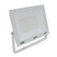 Προβολέας LED-SMD 50W 230V με ενδιάμεσο χρώμα φωτός 4000K 4600lm στεγανός IP65 σε λευκό χρώμα