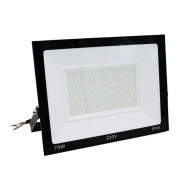 Προβολέας LED SMD 70W 230V με πράσινο χρώμα φωτός ευρείας δέσμης 120° IP65 σε μαύρο χρώμα