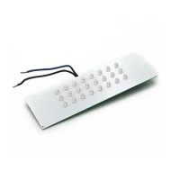 LED πλακέτα για φωτιστικό LED μονό ορθογώνιο επίτοιχο 1.6W μπλε