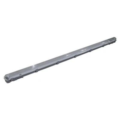 Φωτιστικό στεγανό IP65 για λάμπες LED T8 2x60cm τροφοδοσίας δύο άκρων χωρίς καθρέπτη Φωτιστικό στεγανό IP65 για λάμπες LED T8 2x60cm τροφοδοσίας δύο άκρων χωρίς καθρέπτη