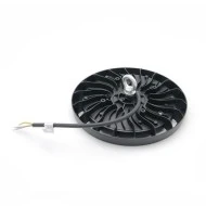 LED φωτιστικό καμπάνα UFO αλουμινίου 100W 230V 6200K με ψυχρό φως και δέσμη 90° σε μαύρο χρώμα IP65 LED φωτιστικό καμπάνα UFO αλουμινίου 100W 230V 6200K με ψυχρό φως και δέσμη 90° σε μαύρο χρώμα IP65