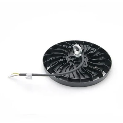 LED φωτιστικό καμπάνα UFO αλουμινίου 100W 230V 6200K με ψυχρό φως και δέσμη 90° σε μαύρο χρώμα IP65 LED φωτιστικό καμπάνα UFO αλουμινίου 100W 230V 6200K με ψυχρό φως και δέσμη 90° σε μαύρο χρώμα IP65