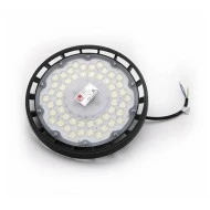 Φωτιστικό Led καμπάνα UFO 150W 230V με 4000K ενδιάμεσο λευκό φως και μαύρο σώμα αλουμινίου 