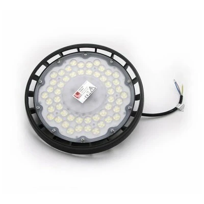 Φωτιστικό Led καμπάνα UFO 150W 230V με 4000K ενδιάμεσο λευκό φως και μαύρο σώμα αλουμινίου Φωτιστικό Led καμπάνα UFO 150W 230V με 4000K ενδιάμεσο λευκό φως και μαύρο σώμα αλουμινίου