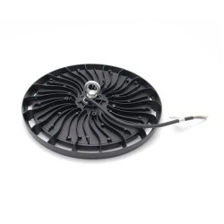 Φωτιστικό Led καμπάνα μαύρη UFO 200W 230V με ψυχρό φως 6200k και δέσμη 90° 20000lm IP65