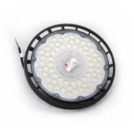 Φωτιστικό Led καμπάνα μαύρη UFO 200W 230V με ψυχρό φως 6200k και δέσμη 90° 20000lm IP65
