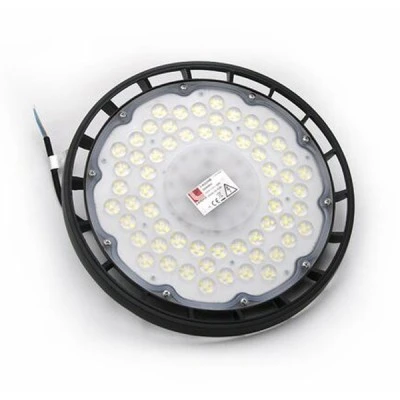 Φωτιστικό LED καμπάνα αλουμινίου UFO 200W 230V με 4000K ενδιάμεσο λευκό φως και δέσμη 90° IP65