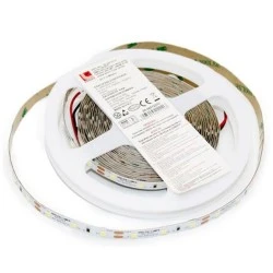 LED ταινία 5m αυτοκόλλητη 12VDC 7.2W/m 2835 60LED/m ψυχρό φως 6500Κ στεγα΄νη IP54