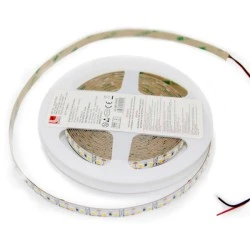 ΤαινίαLED 5m 12VDC 14.4W/m 2835 138LED/m με ενδιάμεσο χρώμα φωτός 4000K IP20 μη στεγανή