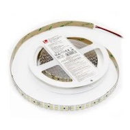 LED ταινία λευκή αυτοκόλλητη 5m 24VDC 24W/m με θερμό λευκό φως 3000K 252LED/m 2835 IP54