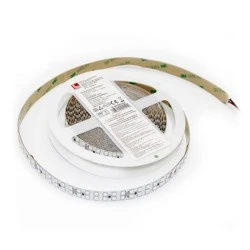 Led ταινία 5m λευκή αυτοκόλλητη 24VDC 24W/m μπλε 252LED/m στεγανή IP54