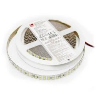 Ταινία led 5m λευκή αυτοκόλλητη 24VDC με ψυχρό λευκό φως 6500K 24W/m 252LED/m IP54