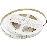 Ταινία led λευκή αυτοκόλλητη 5m 24VDC 14.4W/m 2835 140LED/m με θερμό λευκό φως 3000K IP54