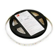 Ταινία led 5m λευκή αυτοκόλλητη 24VDC 9,6W/m 2835 120LED/m ψυχρό φως λευκό 6500K IP20