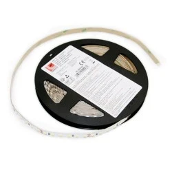 Ταινία led 5m αυτοκόλλητη 24VDC 9,6W/m 2835 120LED/m 4000K ενδιάμεσο λευκό φως IP20