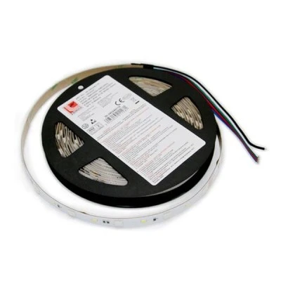 Ταινία led αυτοκόλλητη 5m 24VDC RGB+W (ενδιάμεσο λευκό 4000Κ) 9.6W/m 60LED/m στεγανή IP54 Ταινία led αυτοκόλλητη 5m 24VDC RGB+W (ενδιάμεσο λευκό 4000Κ) 9.6W/m 60LED/m στεγανή IP54
